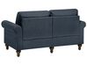 2 Seater Fabric Sofa Dark Grey OTRA II_763204