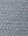 Textilkorb Baumwolle grau / beige 3er Set BASIMA_846447