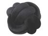 Velvet Knot Cushion 20 x 20 cm Black MALNI_790133