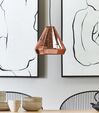 Metal Pendant Lamp Copper JAPURA_809847