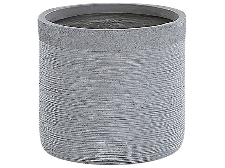Maceta de mezcla de arcilla gris ⌀ 34 cm SAMOS_853328