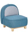 Cadeira para crianças na forma de dinossauro azul FABORG_886937