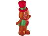 Christmas Inflatable LED Gingerbread Man 240 cm Brown SAVELA_812377