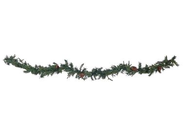 Zöld karácsonyi füzér égősorral 270 cm KAMERUN