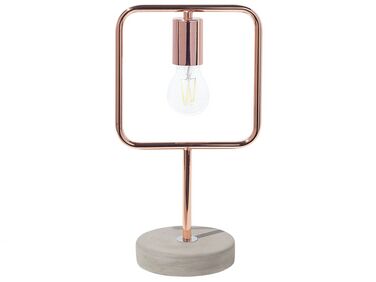 Metal Table Lamp Copper MUNDO