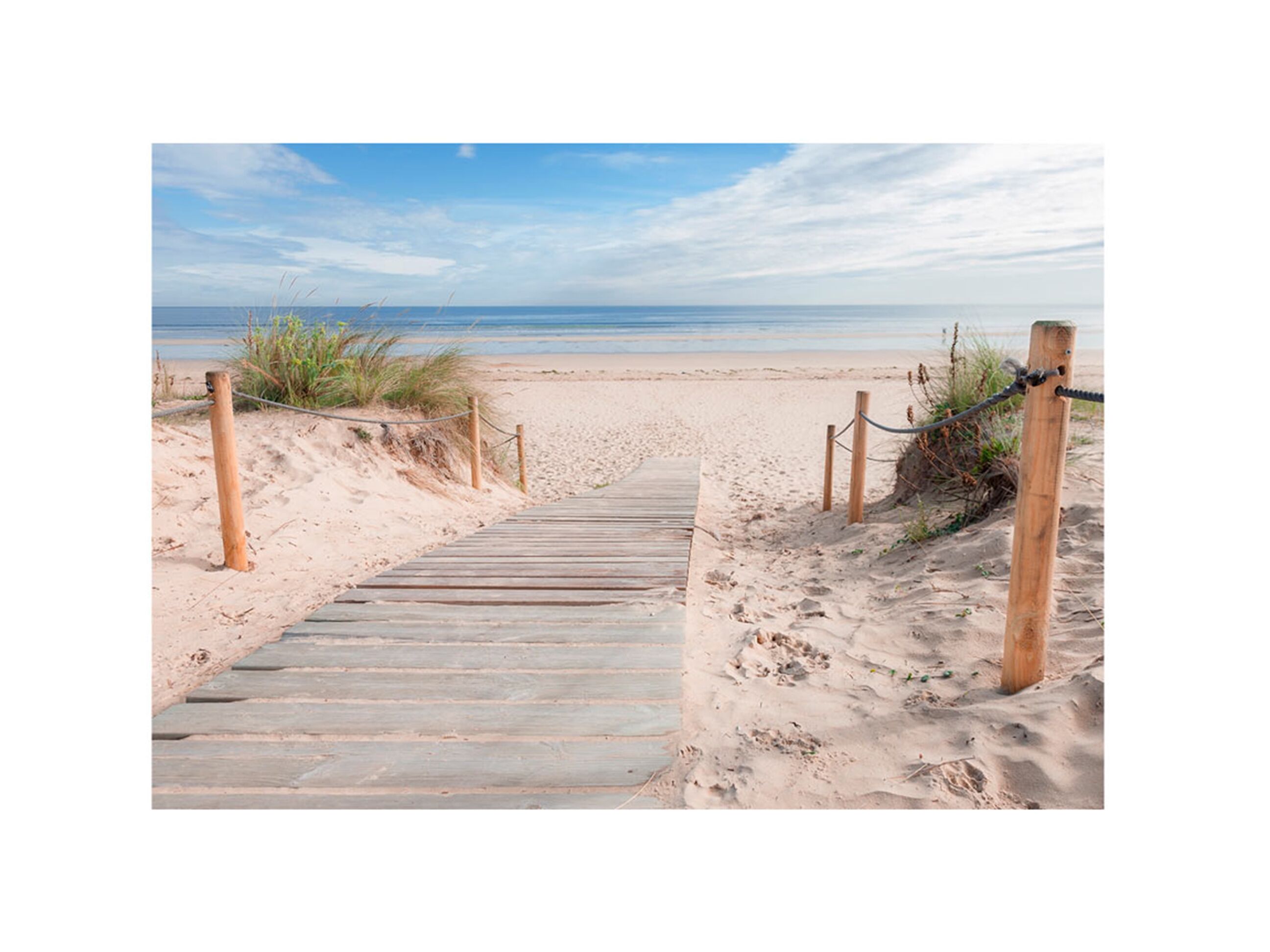 fototapete 3d optik 250 x 175 cm am strand beliani de