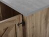 2 Drawer Sideboard Light Wood TORONTO_760378