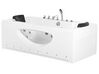 Bañera de hidromasaje LED de acrílico blanco 170 x 80 cm HAWES_807916