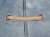 Poltrona sacco tessuto jeans 73 x 75 cm DROP_708845
