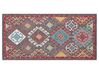 Teppich Wolle mehrfarbig 80 x 150 cm Kurzflor FINIKE_848494