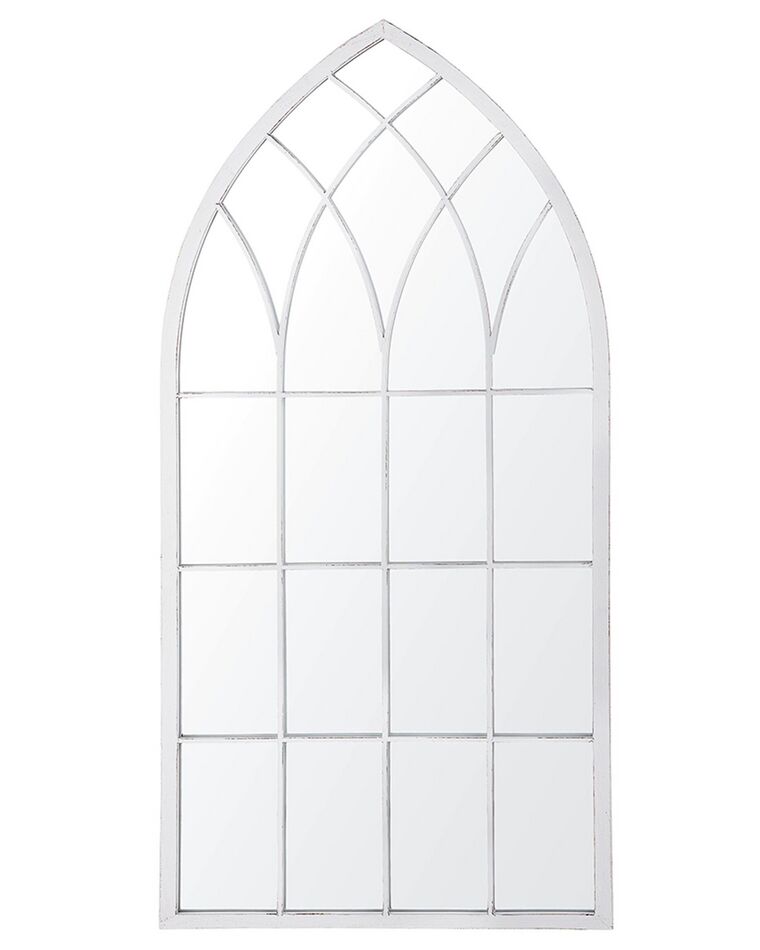 Wandspiegel grau Fensteroptik 50 x 115 cm CASSEL_748144