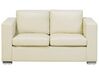 Sofa Set Leder beige 6-Sitzer HELSINKI_704047