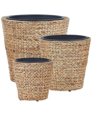 Lot De 3 Pots De Fleurs En Crochet – Tulipes, Marguerites, Myosotis – Fait Main – Décoration Maison & Cadeau
