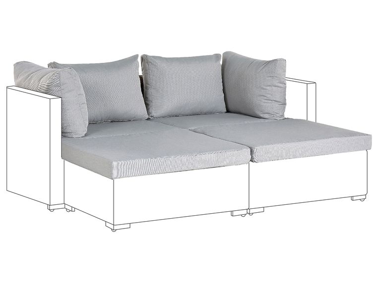 Swedish Linens Federa per Cuscini Fiori - Bianco - 25x20 cm - Cotone Organico GOTS unisex (bambini Swedish Linens Federa per Cuscini Fiori - Bianco - 25x20 cm - Cotone Organico GOTS unisex (bambini