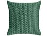 Set of 2 Cushions 45 x 45 cm Green ECLIPTA_902977