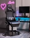 Cadeira gaming em pele sintética camuflada e preta VICTORY_767828