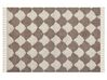 Bavlnený koberec 140 x 200 cm hnedá/béžová SINOP_839718