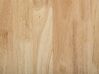 Eettafel rubberhout wit 114 x 68 cm GEORGIA _696637