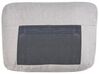 Conjunto de sofás com 6 lugares em tecido cinzento TROSA_852001