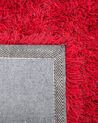 Tappeto shaggy rettangolare rosso 160 x 230 cm CIDE_746910