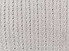 Sada 2 pletených bavlnených vankúšov 45 x 45 cm sivá OCOTEA_914079