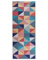 Vloerkleed polyester meerkleurig 80 x 200 cm VILLUKURI_831620