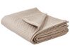 Quilted Bedspread 200 x 220 cm Taupe NAPE_914608