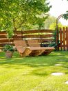 Leżak ogrodowy drewniany jasny BRESCIA_836846