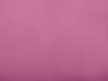 Påslakanset 200 x 220 cm bomull/satin rosa HARMONRIDGE_815052