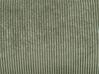 Bed corduroy groen 180 x 200 cm VINAY_880001