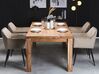 Acacia Dining Table 180 x 90 cm Light Wood TESA_784243