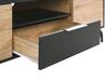 Mueble TV negro/madera clara ARKLEY_791822