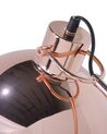 Lámpara de pie negra 155 cm cobriza DINTEL_700424