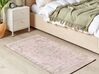Bavlnený koberec 80 x 150 cm ružový MATARIM_852533