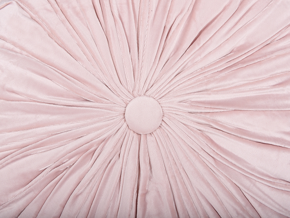 Cuscino rotondo rosa ⌀ 40 UDALA 