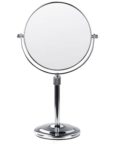 Makeup spejl ø 20 cm sølv AVEYRON