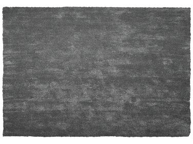 Vloerkleed polyester donkergrijs 160 x 230 cm DEMRE