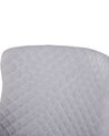 Set of 2 Fabric Dining Chairs Light Grey SOLANO_700564
