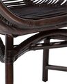 Krzesło rattanowe brązowe TOGO_703678