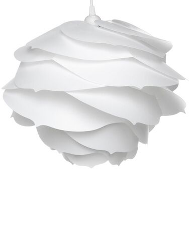 Plastic Pendant Lamp White NILE