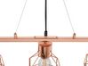 3 Light Pendant Lamp Copper ORNE_713588
