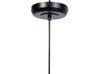 Metal Pendant Lamp Black MAZARO_684188