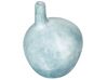 Terracotta Decorative Vase 26 cm Blue BENTONG_893546