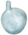 Kék terrakotta dekoratív váza 26 cm BENTONG_893546