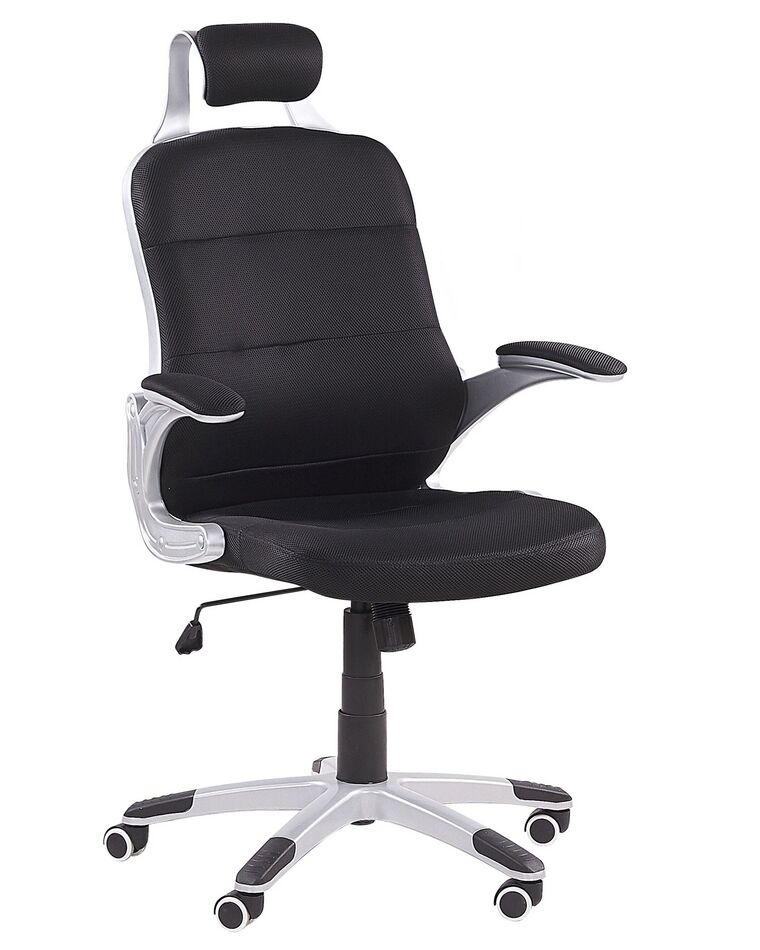 Chaise de bureau design noir PREMIER_780601