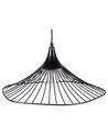Metal Pendant Lamp Black GIONA_684179