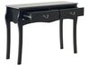 2 Drawer Console Table Black KLAWOCK_729763