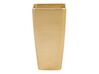 Conjunto de 2 vasos para plantas em pedra dourada 30 x 30 x 57 cm MODI_860196