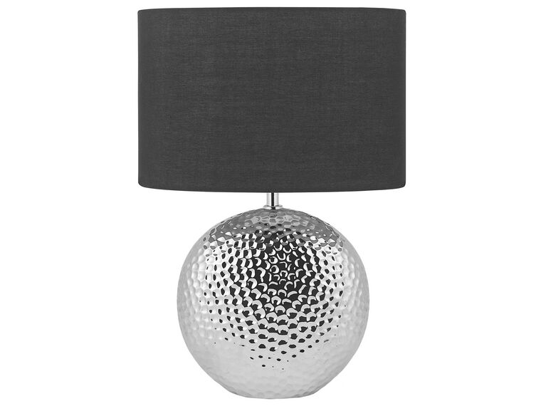 Ceramic Table Lamp Silver NASVA_731642