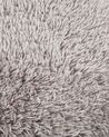 Tappeto shaggy rotondo grigio chiaro ⌀ 140 cm CIDE_915901